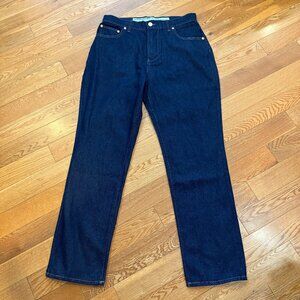 LRG Lifted Research Group True Taper Denim Jeans Pants 31 Raw Indigo Cotton NWOT